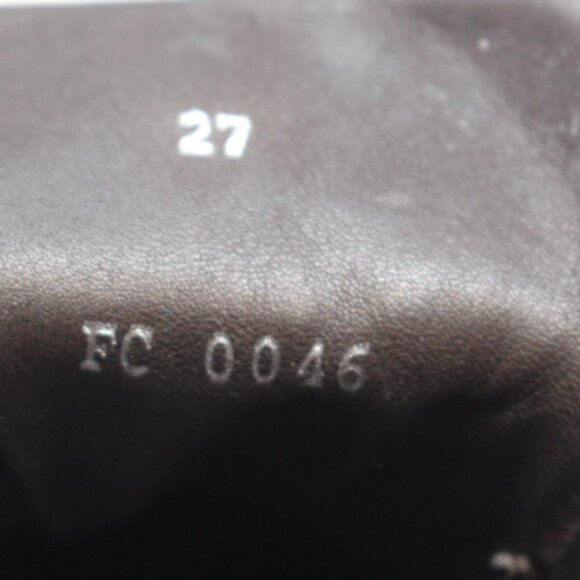 Louis Vuitton #HPDNH3 Kids Low Top Monogram Sneakers Size 27 - Picture 8 of 9